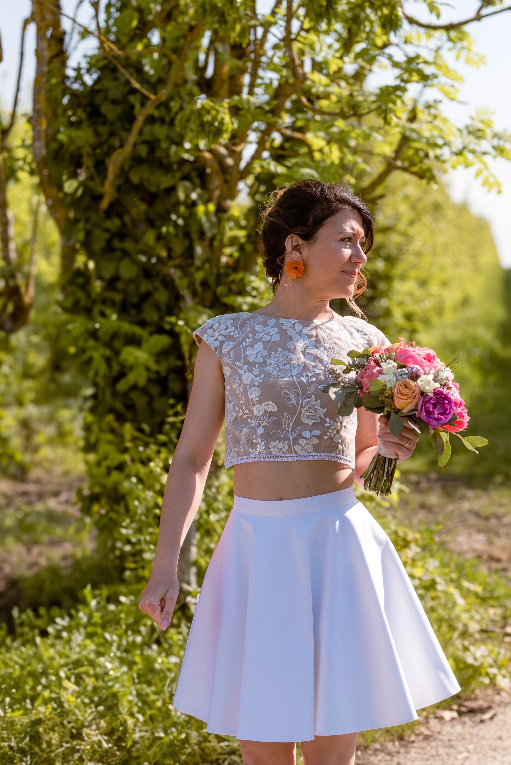 La pétillante Aline pour son&nbsp;civil